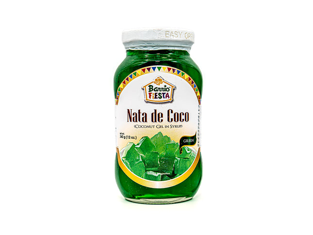 Barrio Fiesta Nata de Coco – Green, 12oz | 340g