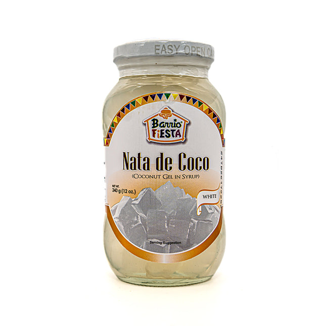 Barrio Fiesta Nata de Coco – White, 12oz | 340g