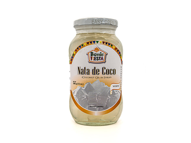 Barrio Fiesta Nata de Coco – White, 12oz | 340g