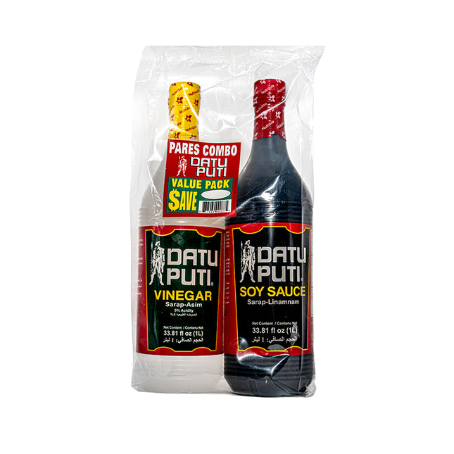 Datu Puti Value Pack - Suka at Soy Sauce