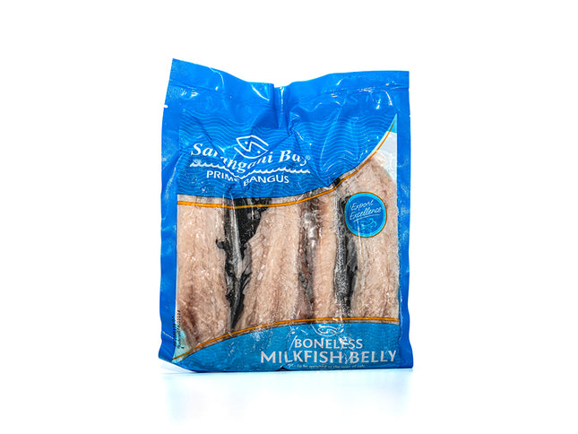 Sarangani Bay Boneless Milkfish Belly (Bangus) – Approx 1lb | 454g