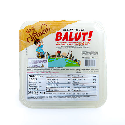 Lola Carmen Ready to Eat Balut (4pcs)