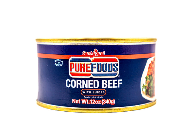 San Miguel Pure Foods Corned Beef Round – 12oz | 340g