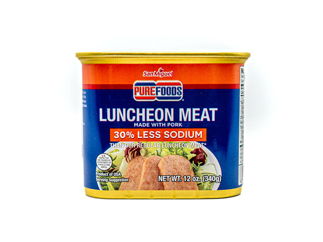 San Miguel Purefoods Luncheon Meat 30% Less Sodium – 12oz | 340g