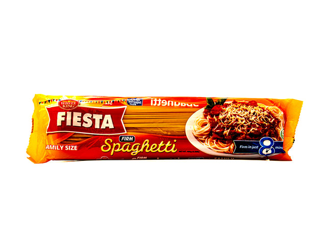 White King Fiesta Spaghetti Pasta (Family Size) – 14.11oz | 400g