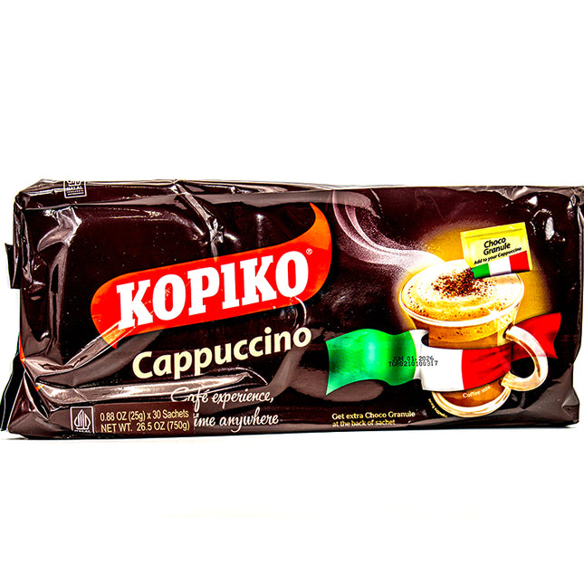 Kopiko Cappuccino – 30-Pack, 26.5 oz | 750g