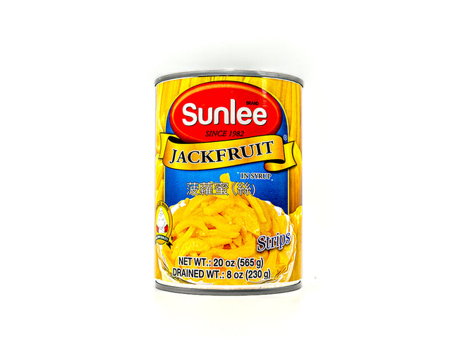 Sunlee Jackfruit Strips in Syrup – 20oz | 565g
