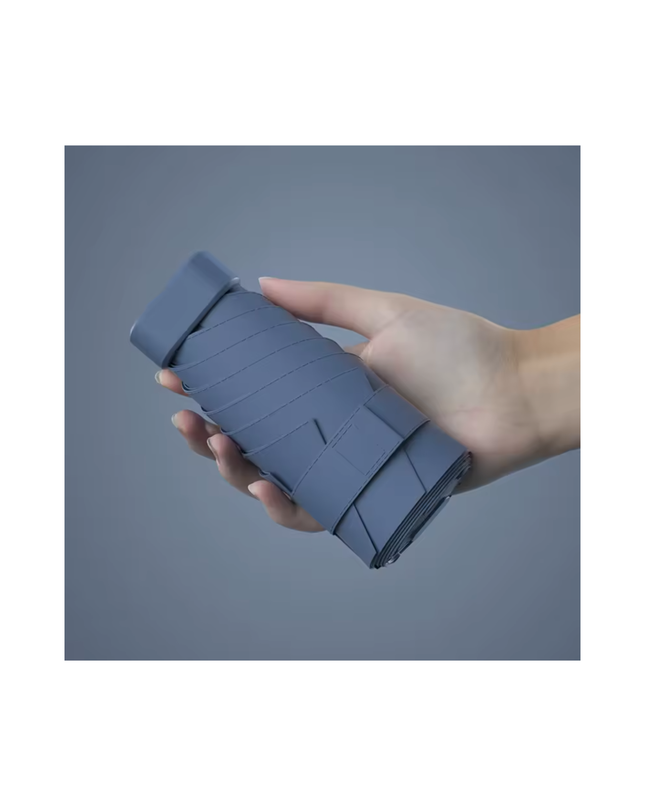 Ultralight Mini Pocket Umbrella – 5-Fold, Compact Travel Design