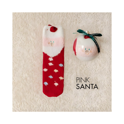 Christmas Sock Ornament Gift Ball – Assorted Holiday Designs