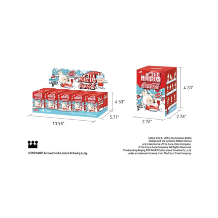 POP MART The Monsters Coca-Cola Series Figures – Blind Box Collectible