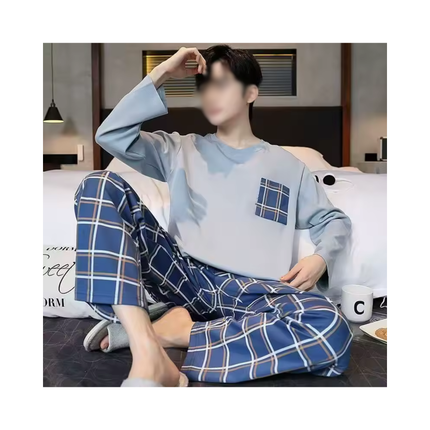 Men’s Long-Sleeve Pajama Set