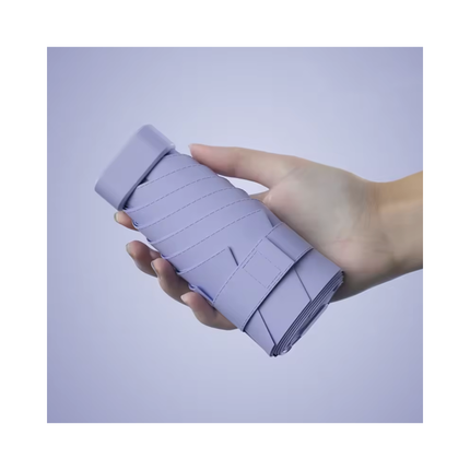 Ultralight Mini Pocket Umbrella – 5-Fold, Compact Travel Design