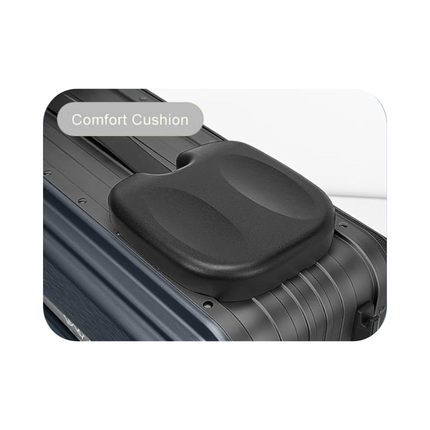 Electric Rideable Carry-On Suitcase – 20-Inch Smart Luggage with Night Light & Cup Holder