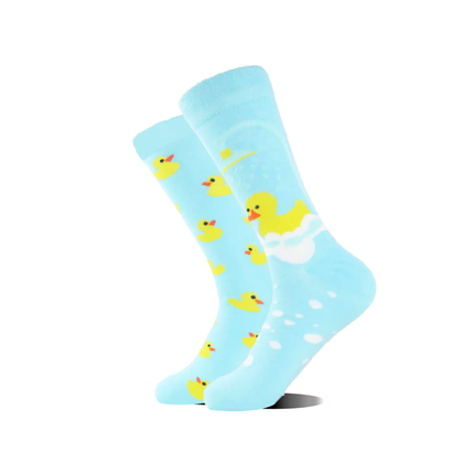 Cute Animal Print Crew Socks – Casual Comfort