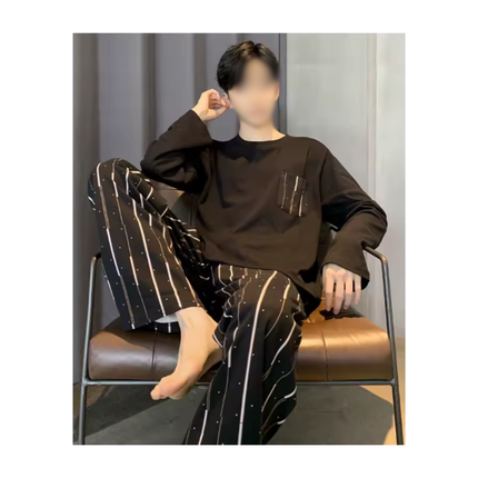 Men’s Long-Sleeve Pajama Set