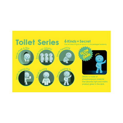 Smiski Toilet Series – 1pc, Blind Box
