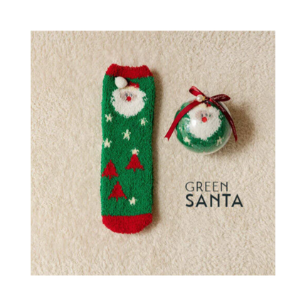 Christmas Sock Ornament Gift Ball – Assorted Holiday Designs