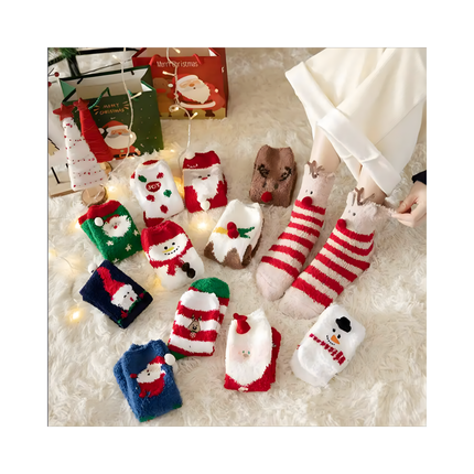 Christmas Sock Ornament Gift Ball – Assorted Holiday Designs