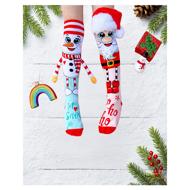3D Christmas Kids Crew Socks – 1 Pair