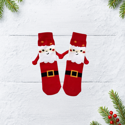 3D Christmas Crew Socks – 2 Pairs, One Size Fits All