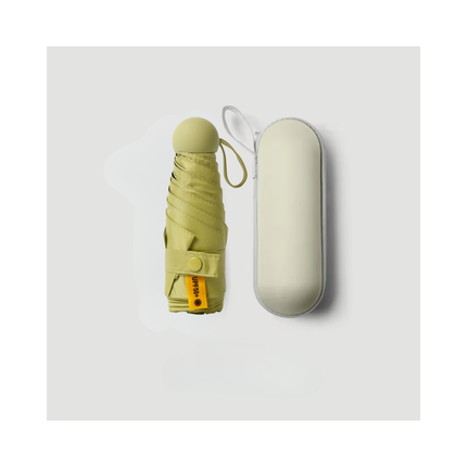 Mini Pocket Umbrella with Hard Case – 6-Rib Compact Travel Umbrella