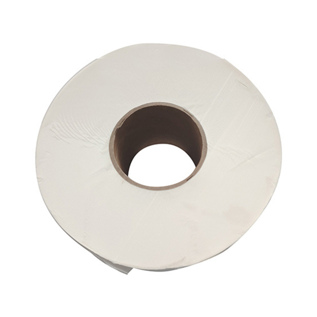 Ambiente 9” 2-Ply Premium Jr Jumbo Bath Tissue – White, 12 Rolls | 1000 ft Each