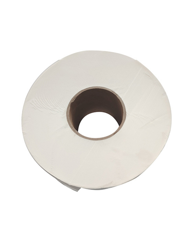 Ambiente 9” 2-Ply Premium Jr Jumbo Bath Tissue – White, 12 Rolls | 1000 ft Each