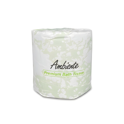 Ambiente ECO440 2-Ply Bath Tissue – White, 500 Sheets (Multiple Pack Sizes Available)