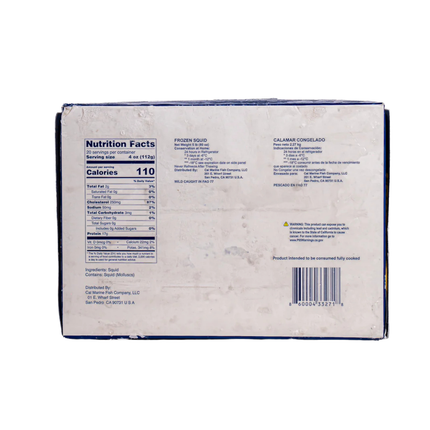 Cal Marine California Squid – 80oz | 5lb
