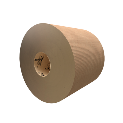 Golden Gate 800N 1-Ply Natural Hardwound Roll Towel – 6 Rolls | 800 ft Each