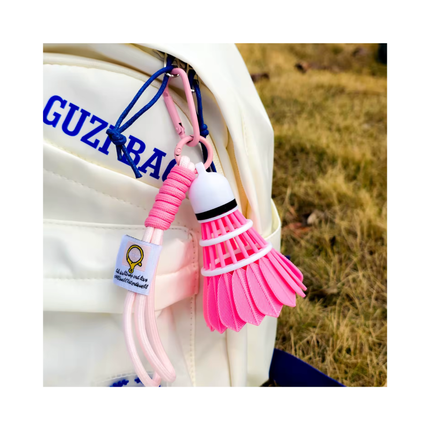 Premium 3D Printed Solid Color Shuttlecock – Premium Sports Bag Charm
