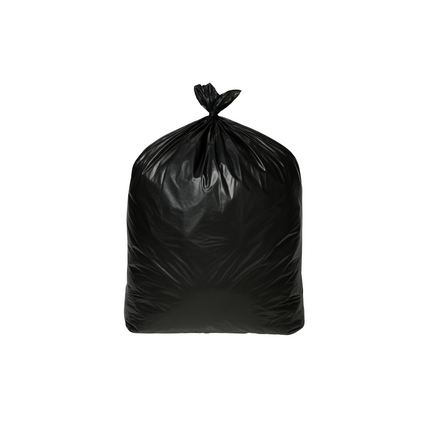 45 Gallon Flat Trash Bags Black – 20pcs, 39.37 x 47.24 in