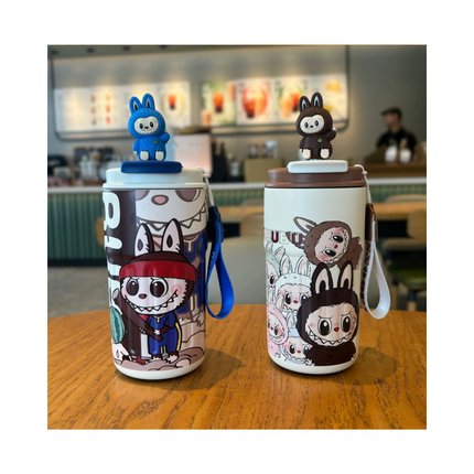 Labubu Dupe Stainless Steel Thermal Vacuum Tumbler – 15.2oz | 450mL