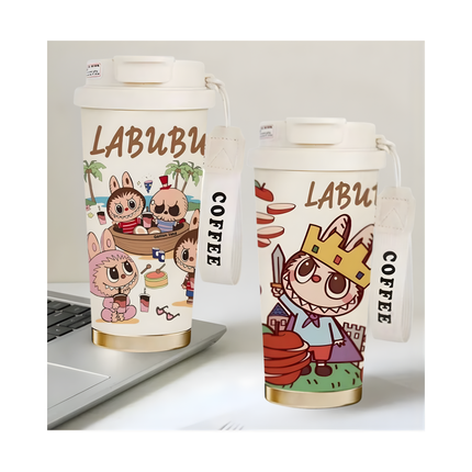 Labubu Dupe Stainless Steel Coffee Tumbler – 17oz | 500mL