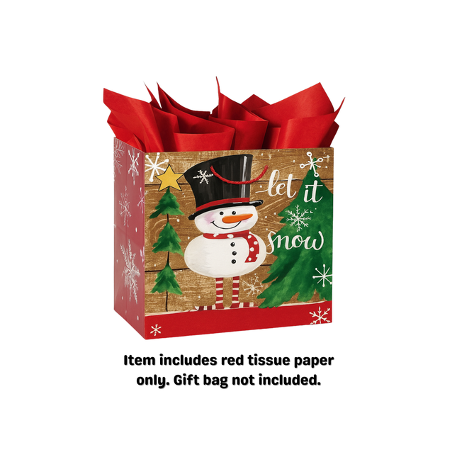 Gift Wrapping Tissue Paper – 12 Sheets, Various Colors