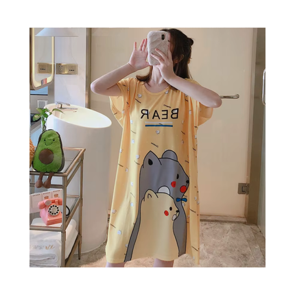 Women’s Cute Cartoon Loungewear – 1 Size Fits All