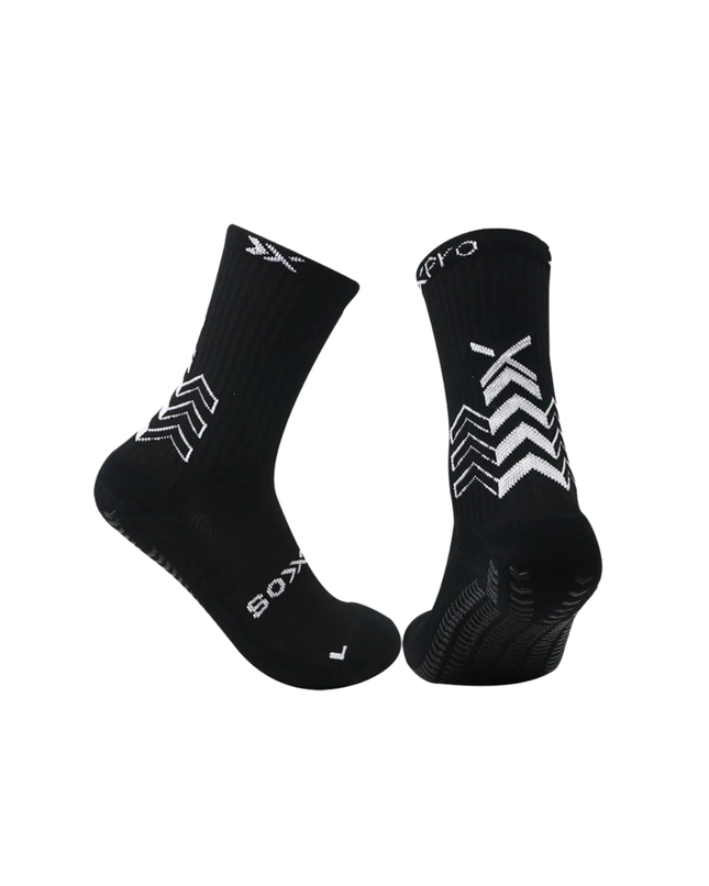 Non-Slip Performance Sports Crew Socks – Cushioned & Anti-Slip Sole