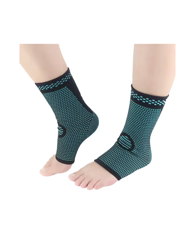 Ankle Compression Support Sleeve – Breathable, Elastic Fit, Everyday Support