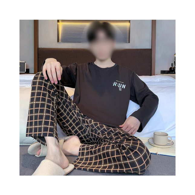 Men’s Long-Sleeve Pajama Set