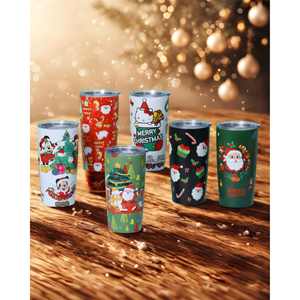 Christmas Double Wall Stainless Steel Tumbler – 20.3oz | 600mL