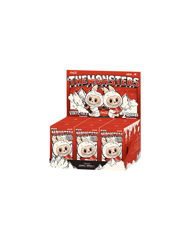 POP MART Labubu × Coca-Cola The Monsters Vinyl Face Blind Box – Collectible Figure