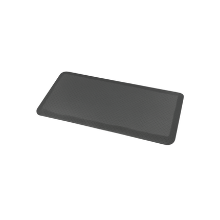 Mon Chateau Anti-Fatigue Basket Weave Gel Mat – Gray, 20 x 42 in