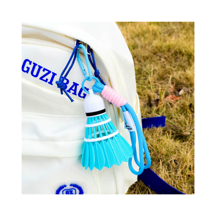 Premium 3D Printed Solid Color Shuttlecock – Premium Sports Bag Charm