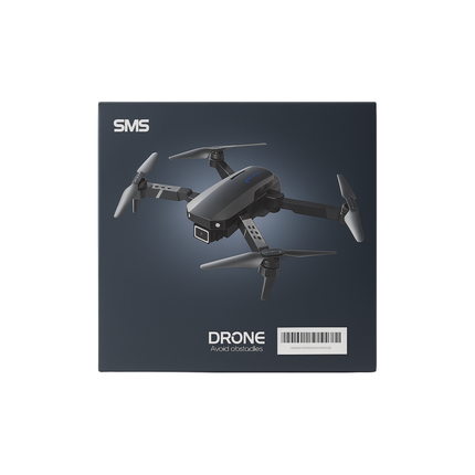 SMS 4K Dual-Camera Foldable Drone – Obstacle Avoidance