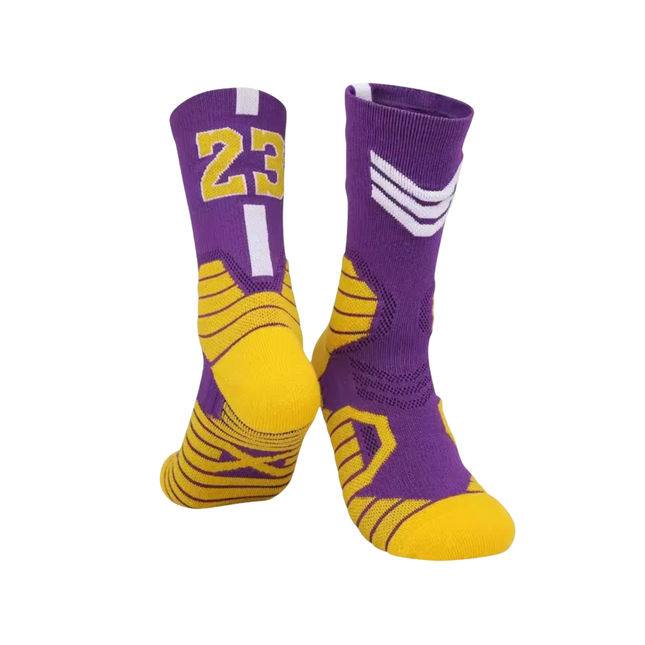 High-Performance Basketball Crew Socks – Cushioned, Breathable, Athletic Fit
