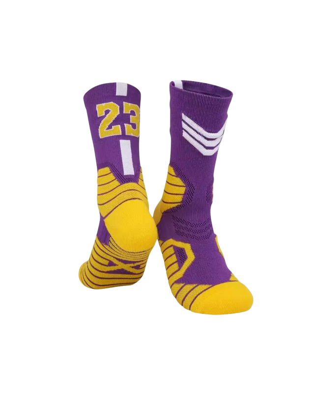 High-Performance Basketball Crew Socks – Cushioned, Breathable, Athletic Fit