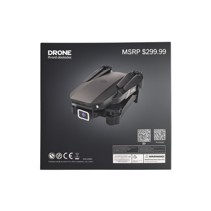 SMS 4K Dual-Camera Foldable Drone – Obstacle Avoidance