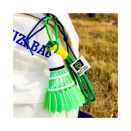 Premium 3D Printed Solid Color Shuttlecock – Premium Sports Bag Charm