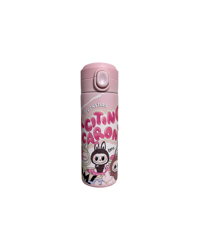 Labubu Dupe Stainless Steel Vacuum Water Bottle – 14.2oz | 420mL