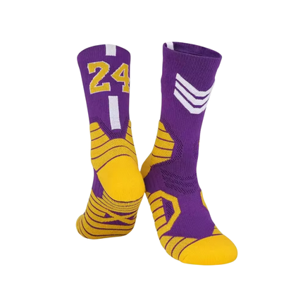 High-Performance Basketball Crew Socks – Cushioned, Breathable, Athletic Fit